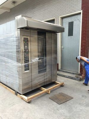 32 ο δίσκος 380v χρησιμοποίησε τον ηλεκτρικό περιστροφικό φούρνο με το πλήρες ανοξείδωτο